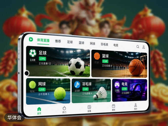 华体会 APP，赛事实时更新更方便